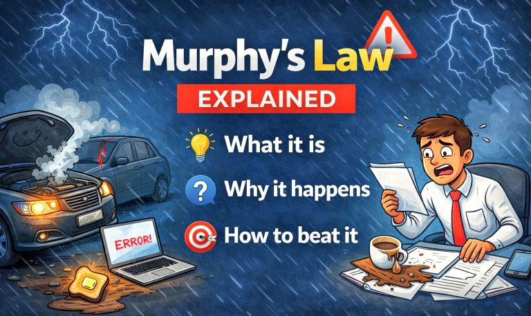 মার্ফি’স ল: কেন সম্ভাব্য ভুলগুলো বাস্তবে ঘটেই যায়? &mdash; BanglaTrick